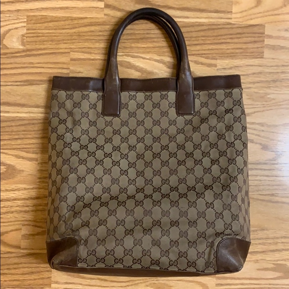 Authentic Vintage Gucci Tote